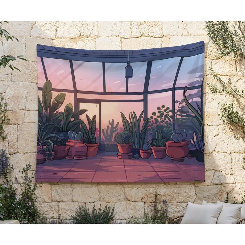 greenhouse tapestry 75x100 чёрный