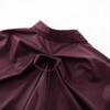 European & American French Commuter Style Pleated Loose Shirt