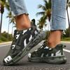 Mesh Camouflage Women'S Sneakers Anti Slip Wear-Resistant Casual Outdoor Hiking Shoes Breathable Camping Shoes Sneakers Women
