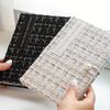 Portable Plaid Journal Vintage Simple Notebook Creative Plaid Notebook  Note-taking
