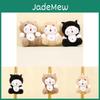 Charming Su Li Cat Plush Keychain Soft Pp Cotton Cat Bag Accessory