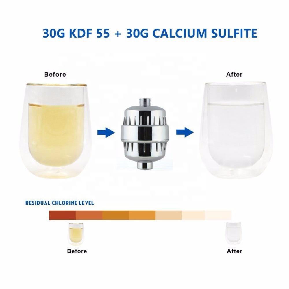 Multi Stage Shower Filter 15 Stage Shower Filter Water Flow Shower Head Filter