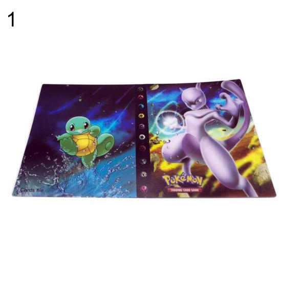 240 Sheets Pokemon Cards Playing Album Book Folder List DIY Collection Holder