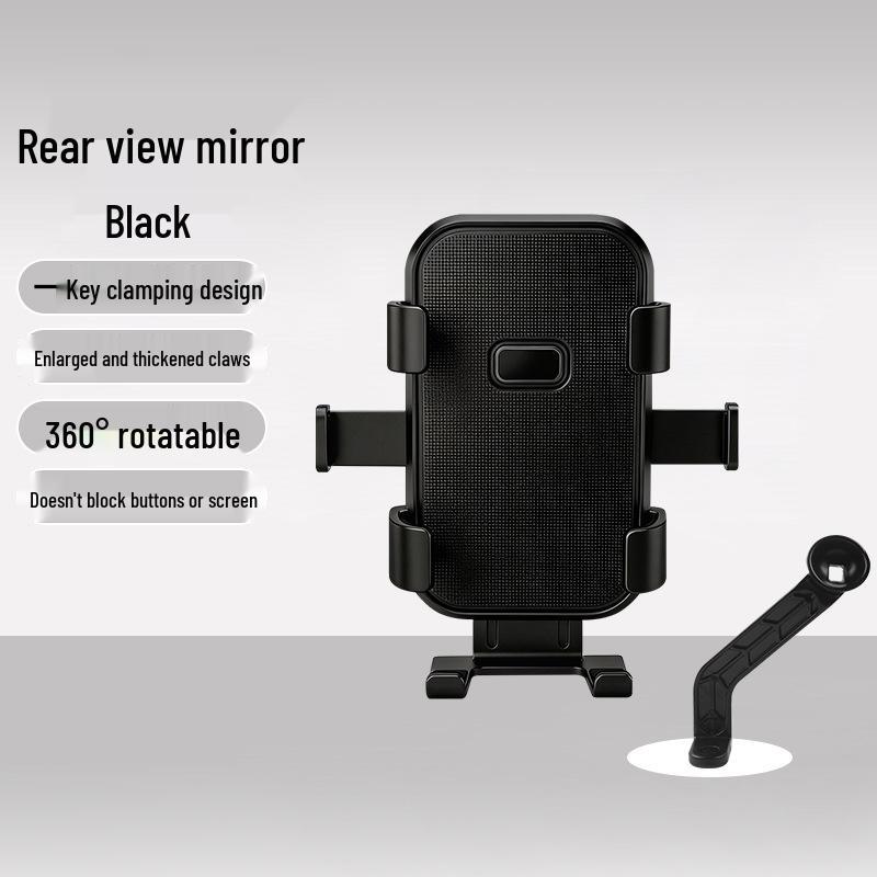 Cycling Phone Holder for Scooter, Motorcycle, and Bicycle Delivery Riders - Essential Navigation Support Stand.
