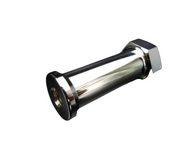 Mini Moto Aluminium 2,2 Zoll (55mm) Verlängerte Auspuffhalterung Verchromung M8