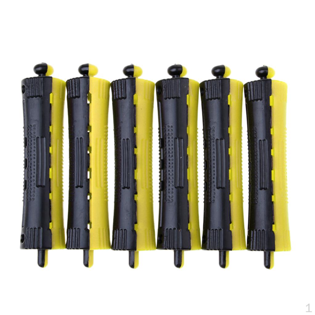 

Rollers Pro Hairdressing Perm Rods Salon Tool Accessories - sturdy and use Select Sizes 9.8x2.6 cm