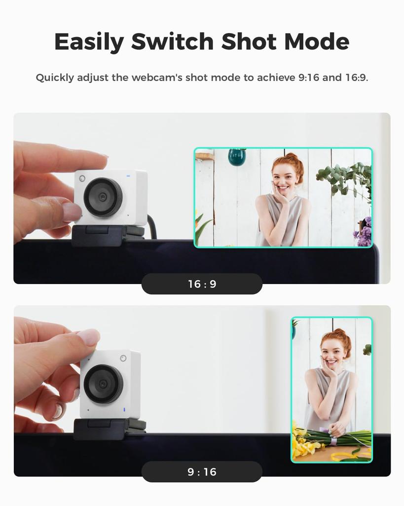 OBSBOT MEET SE 1080P 100FPS FHD Webcam Webcam AI Equipped CMOS HDR Phase Difference Detection AF Filter Processing Noise Reduction Microphone Live