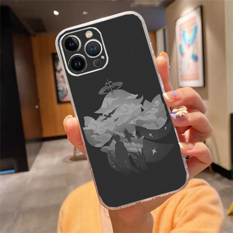 Phone Case For iphone 17 Pro Max Air 16 15 14 13 Pro Max 15 16 Pro 15Plus Anime Genshin Impact