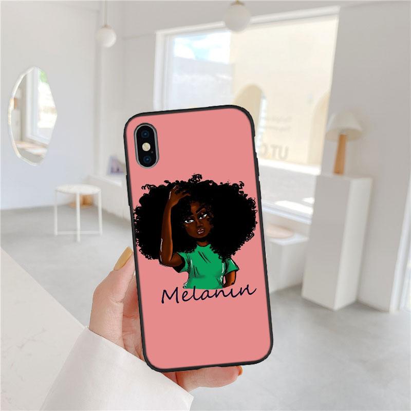 PP11 Black Girl Magic Phone Case for Samsung Galaxy A11 A12 A13 A15 A52S A53 A55 A56 A70 A71 A72 A73 F06 F16 F56 S10 Plus S10e