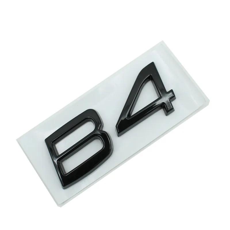1 Stück 3D ABS Silber Schwarz Auto Heckklappe Buchstaben Logo Emblem Abzeichen Aufkleber Für Volvo B3 B4 B5 B6 Auto Styling Zubehör