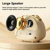 Mini Cartoon Bluetooth Speaker White Noise Sleep Aid Soundbar Wireless TWS  Connection Stereo Music Box Night Light Sleep Timer