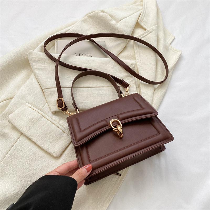 

Chic Minimalistic Fashion Handbag 2023 Autumn Winter New Versatile Korean Single Shoulder Crossbody Bag