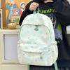 Schoolbag Cute Girl Star Printed Backpack Female Middle School High School Student Campus Large Capacity Lightweight Schoolbag Simple Backpack