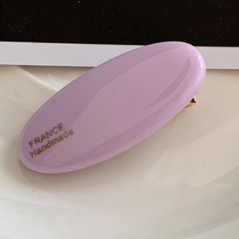 1PC Color Dopamine Candy Color Hairpin Women's Forehead Bangs Clip Headgear Hairpin New Side Duck