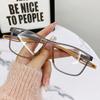Blue Light Blocking Glasses Unisex Square Frame Clear View Strong Hinge Reduce Eye Fatigue Eye Protection Clear Bluelight Glasses Spectacles