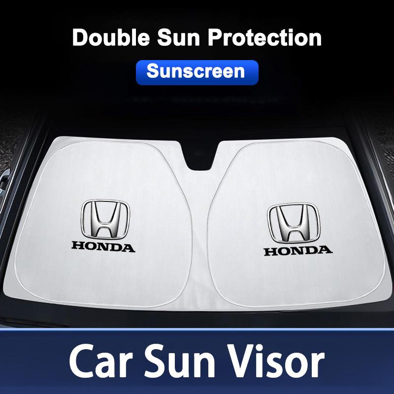 New Car Windshield Sun Shade Cover Visor UV Protector Shield For Honda Civic Fit Jazz Accord Pilot CRV Odyssey Passport City HRV