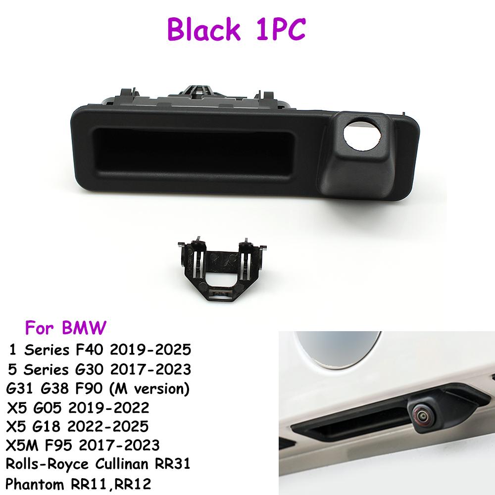 

F40 G30 G31 G38 F90 G05 G18 F95 RR31 RR11 RR12 Car Tailgate Trunk Switch Handle Replacement For BMW 1S 5S X5 X5M For Rolls-Royce Black 1PC