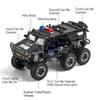 1:32er Maßstab Conqueror Polizeiauto Modellspielzeug Metallkarosserie Gummireifen Sound Licht Geländewagen Modelle für Kinder Hobby Ornamente