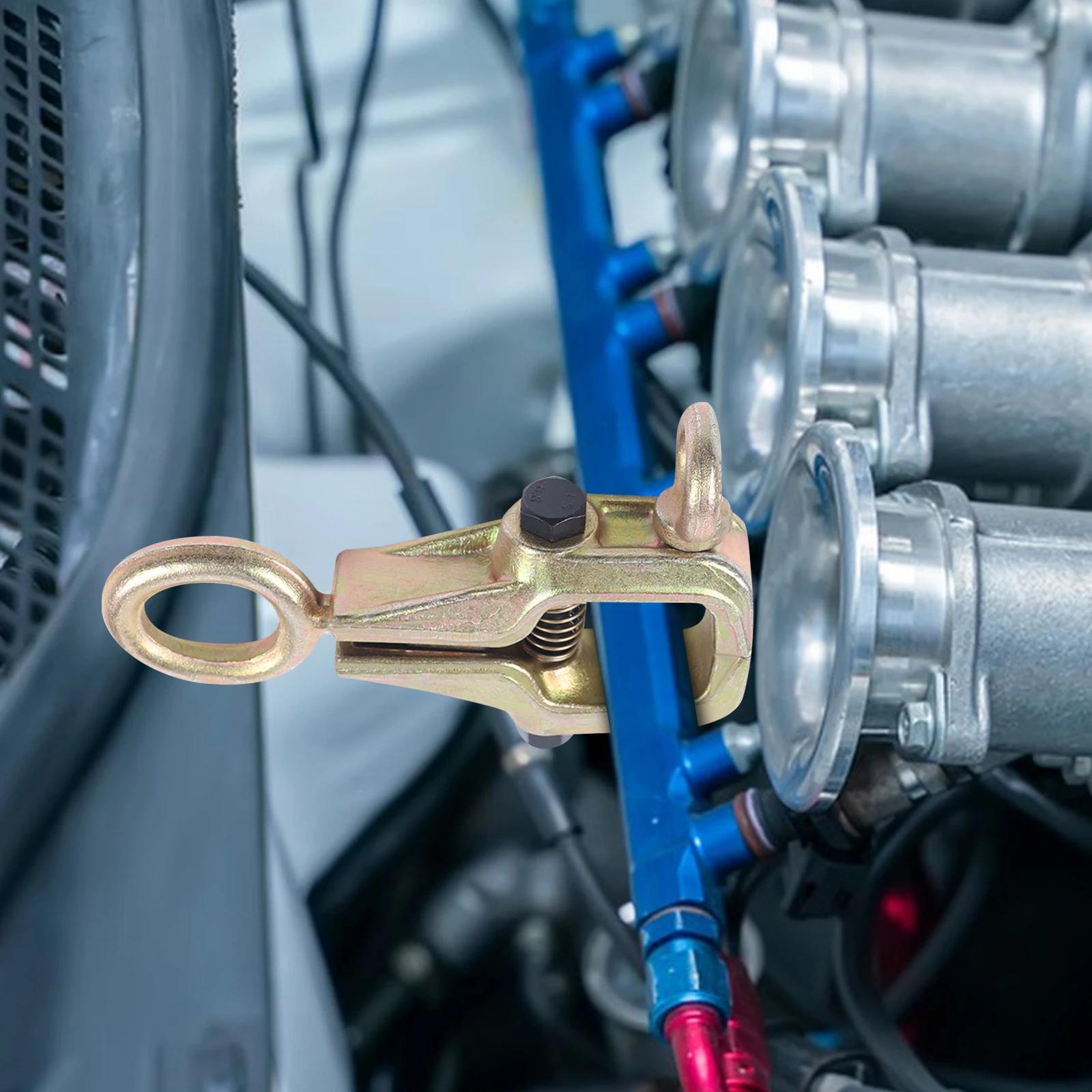 

Mouth Pull Clamp, Self-Tightening Clamp, 5T Capacity, 45# Steel, Forged Automotive Pulling Tool, Durable Heavy Load Repair Tool золотой