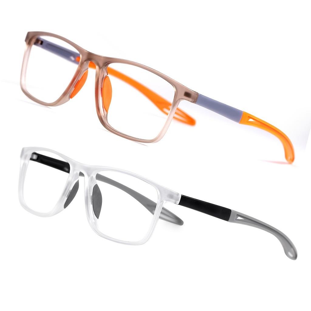 2pcs Auto-Focus Reading Glasses - Blue Light Blocking PC Frame Comfort Fit Stylish Unisex Design for Men & Women