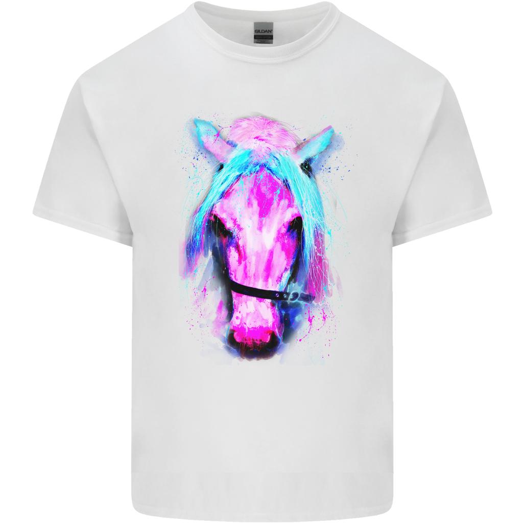 Watercolour Horse Unisexs Light Cotton TShirt