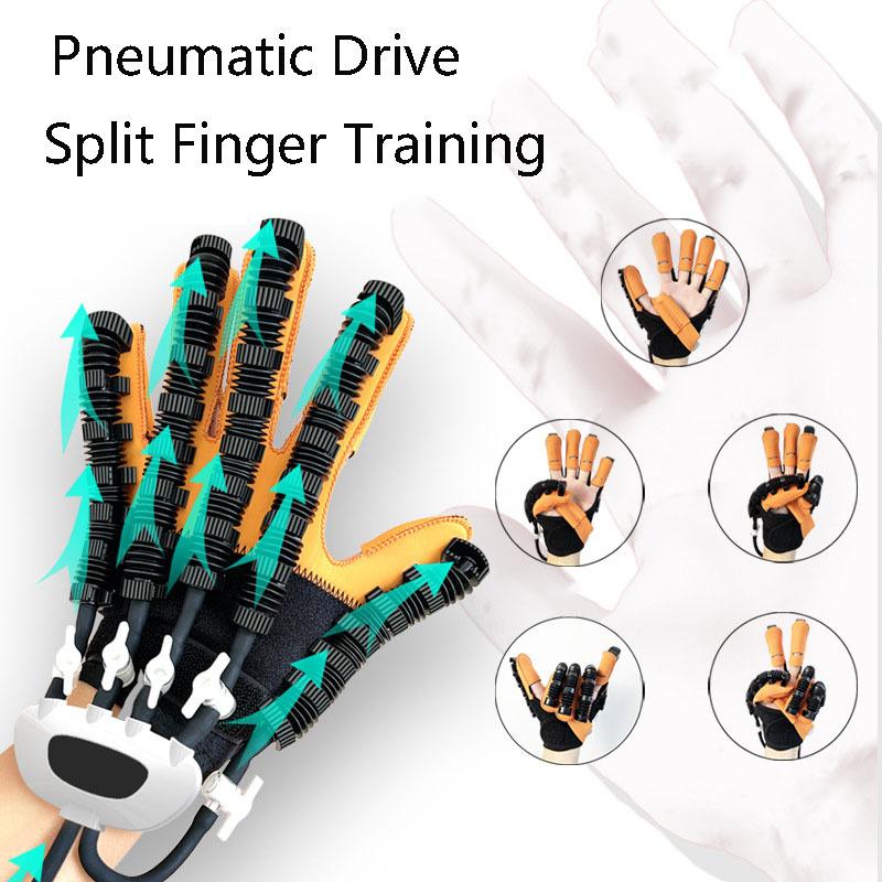 New Finger Intelligent Rehabilitation Machine  Mirror Image Training  Glove Trainer  Five Finger Inflexibility Rehabilitation Training Gloves