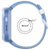 Smartklocka Silikonarmband Ersättningsremmar Armband för Barnklocka 15mm Snabbkoppling Andningsbara Remmar