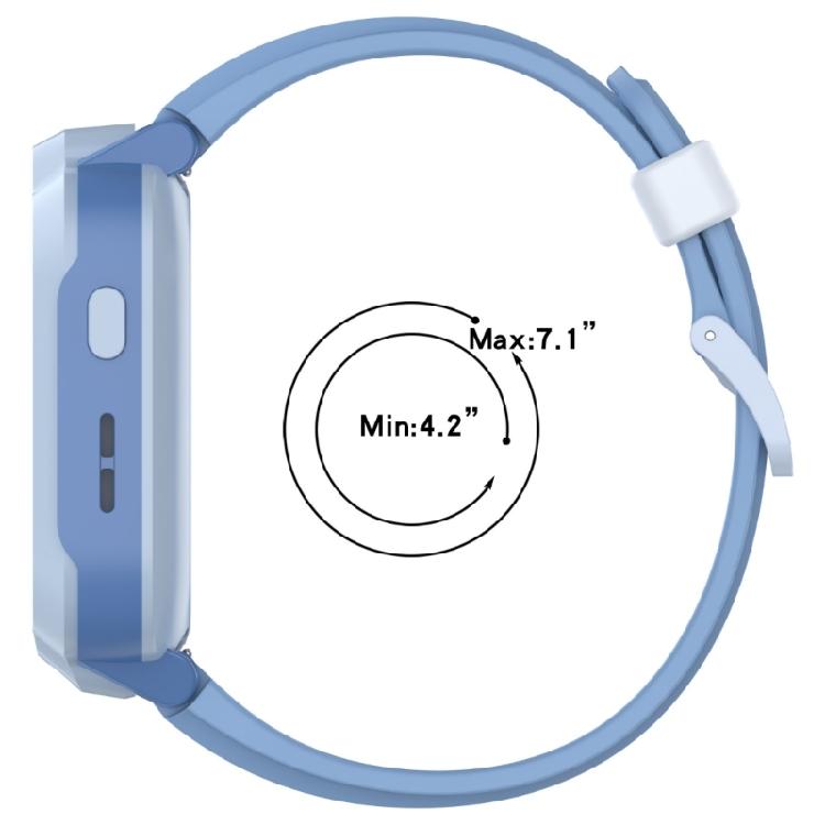 Smartklocka Silikonarmband Ersättningsremmar Armband för Barnklocka 15mm Snabbkoppling Andningsbara Remmar