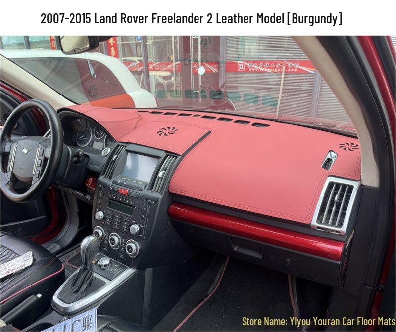 Parasol Land Rover Freelander 2 y Alfombrilla Antideslumbrante para Salpicadero - Aislamiento Térmico y Protección Solar Modificación Interior.