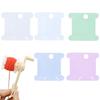 YUHENGCT Embroidery Thread Storage Cardboard Thread Winder for Winding and Storing Embroidery DIY Craft 1 Bobbin Winder Boards, Boards, Thread,