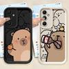 Handyhülle für Samsung Galaxy A26 A22 A33 A32 A34 A24 A13 A56 A14 A23 A12 A36 A16 Weiche Hülle Niedliches Capybara