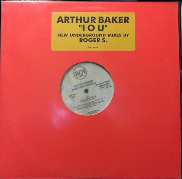 

12-дюймовая пластинка ARTHUR BAKER NIKEETA I O U RDAB62237PROMO RCA 1992 Канада Танцевальная Электроника Б/У