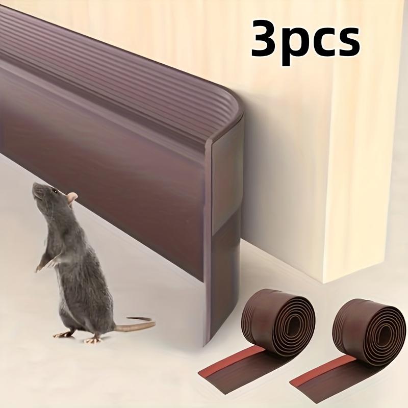 Self-adhesive door bottom sealing tape - noise reduction, wind resistance, insect and dust prevention, rat blocker