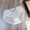 2026 Frühling/Sommer Hoch elastischer Spitzen-Tanga - Transparente Damenunterwäsche in Übergröße