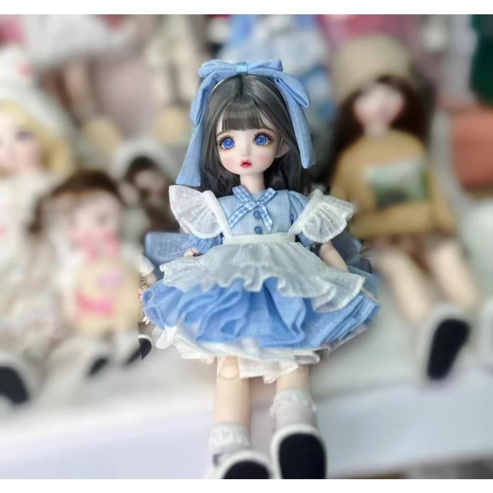 30cm Make-up Doll Bjd 22 Joint Dressing Doll Girl Doll Birthday Gift Ball Jointed Doll Bjd 1/6 Bjd Doll Full Set