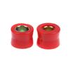 4Pcs 10/12Mm Motorcycle Front/Rear Shock Absorber Rubber Buffer Rubber Red Shock Absorber Bumper Block Sleeve Cushion Rubber