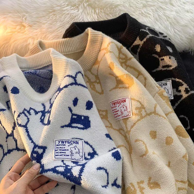 2024 Men's Winter Round Neck Sweater - Lazy Style Couples' Fashion