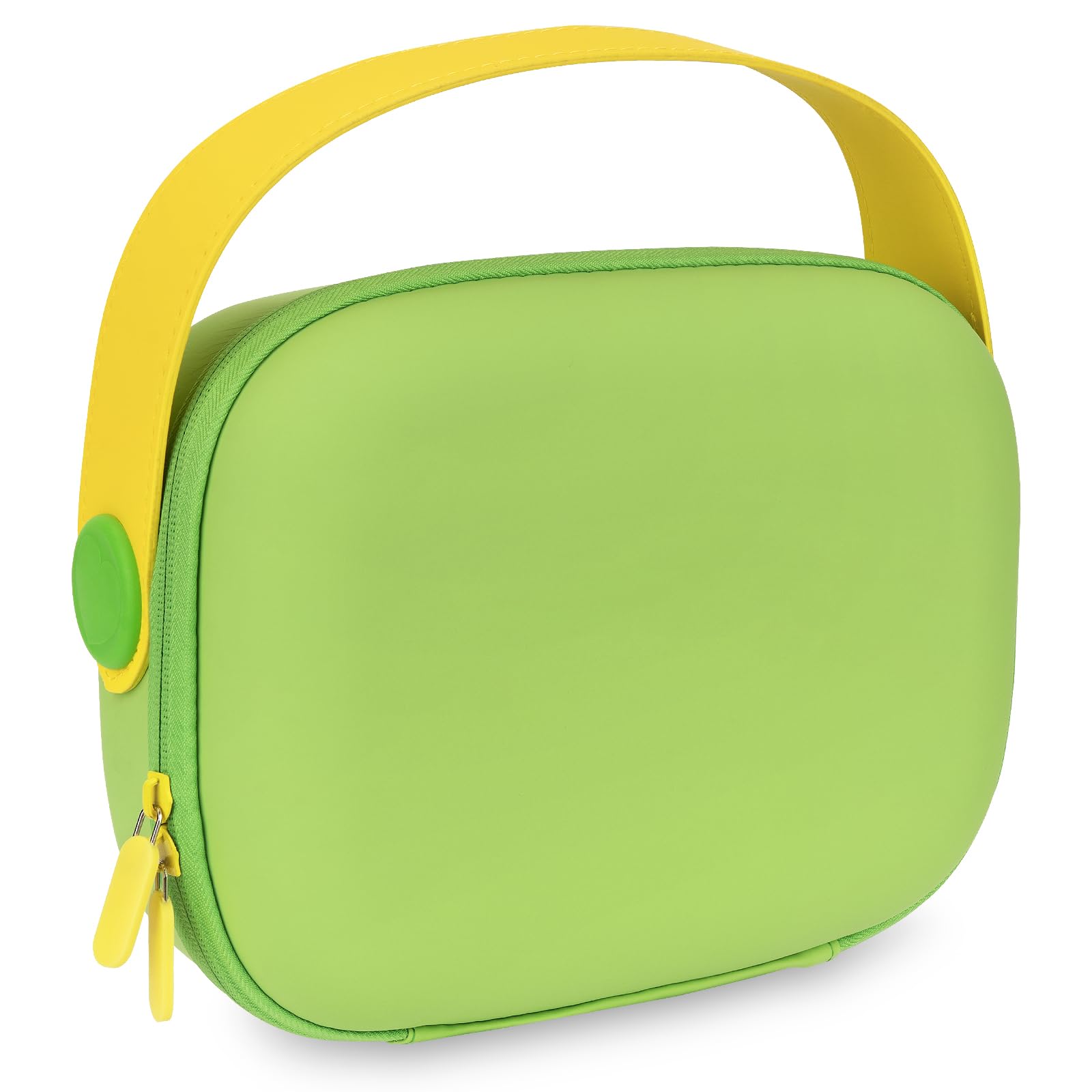 

TOCCOOL Travel Makeup Portable EVA Makeup Storage Bag with Hand Large Capacity Cosmetic Bag for Divided Cosmetic Organizer Pouch, Strap, Women, зелёный