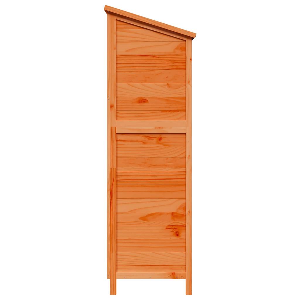 Garden Shed Brown 106 x 56 x 176.5 cm Solid Spruce Wood
