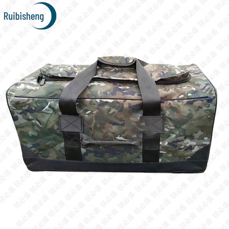 Ruibizheng Ink Cloud Pattern Large Capacity Canvas Carry Bag