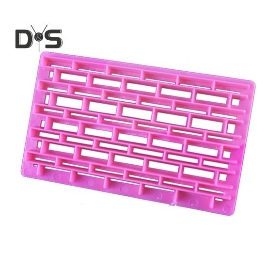 

DIY форма для помадки кирпичный узор полезная термостойкая быстросъемная форма для тиснения