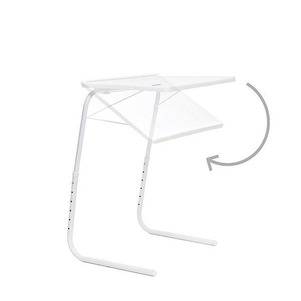 Foldable and Tilting Side Table Breakfast Computer