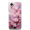 Phone Case For Xiaomi Redmi Note 13 12 5G 9S 9 8 10 11 Pro Plus 4G 9T 13C 12C10C 9C 9A 7 Clear Cover Cherry Blossom Tree