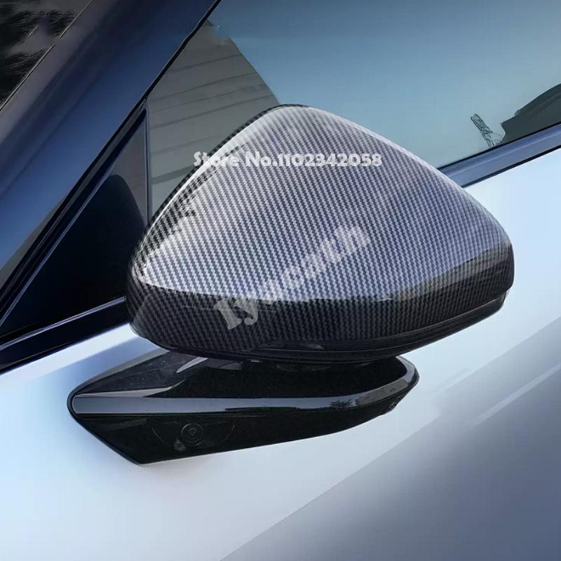 For Xiao Peng XPeng X Peng P7 2025 2026 Door Side Wing Rearview Mirror Cover Mirror Anti-Rub Protect Cover Strip Trim Sticker
