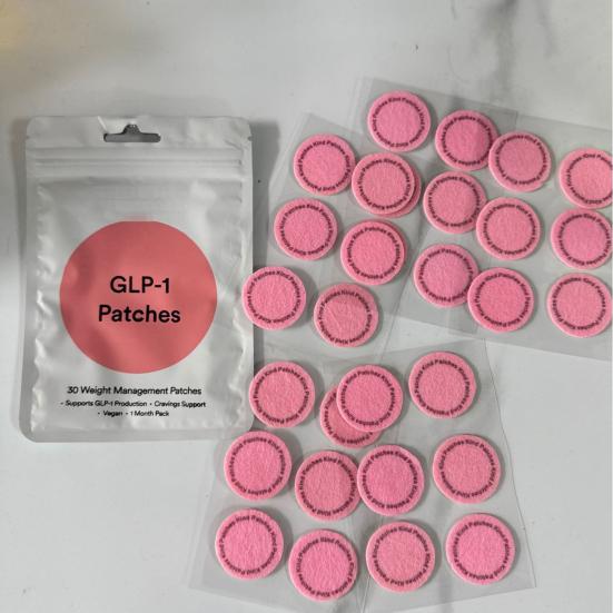30Pcs/Pack Dopamine Patches Daily Mental Wellness Vegan Mood Motivation Support Patches Natural Wormwood GLP-1 Weight Management Fat Patches