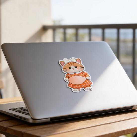 1 Paar Elastischer Bauchtier-Aufkleber Angst Stressabbau Cartoon Bär Hund Katze Aufkleber mit Dickem Bauch Bauchtier zum Kneten Kollisionsschutz-Aufkleber