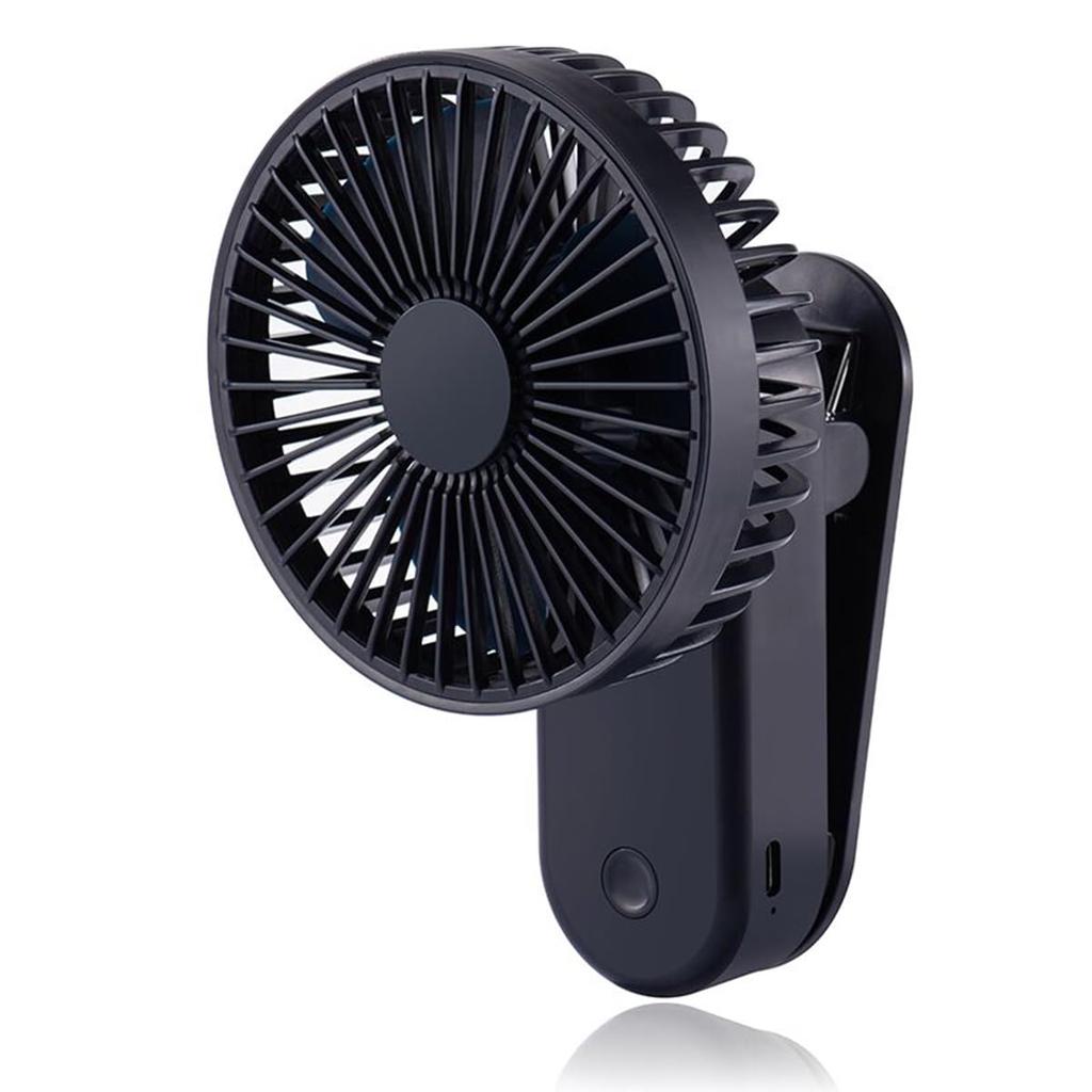 iNeibo 2024 New Edition Magnetic Clip Clip USB Powerful USB Desk Mini 90 Degree Angle Up and Down 3 Levels of Airflow 3 USB For Fan, Fan, Fan, Quiet,
