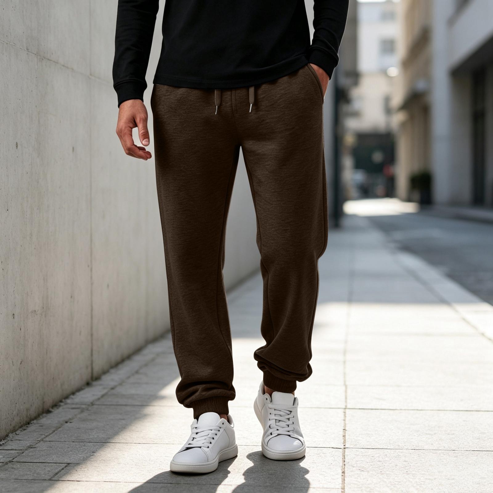 Men s Joggers - Straight Leg with Drawstring Elastic Waist XXXL