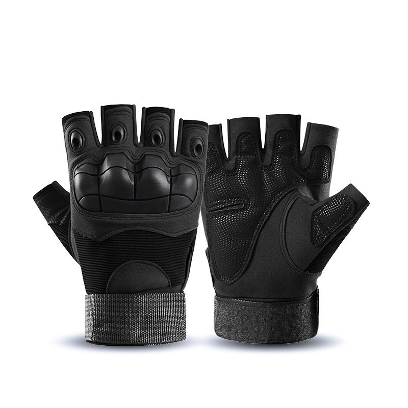 Tactical Gloves Full Finger All Year Round Outdoor Hiking Sports Fitness Touch Screen Non Slip Abrasion Resistant Fighting Cycling Training Gloves