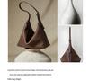 Qiu Zhen Genuine Leather Hobo Bag – Versatile, High-End Shoulder Bag for Women